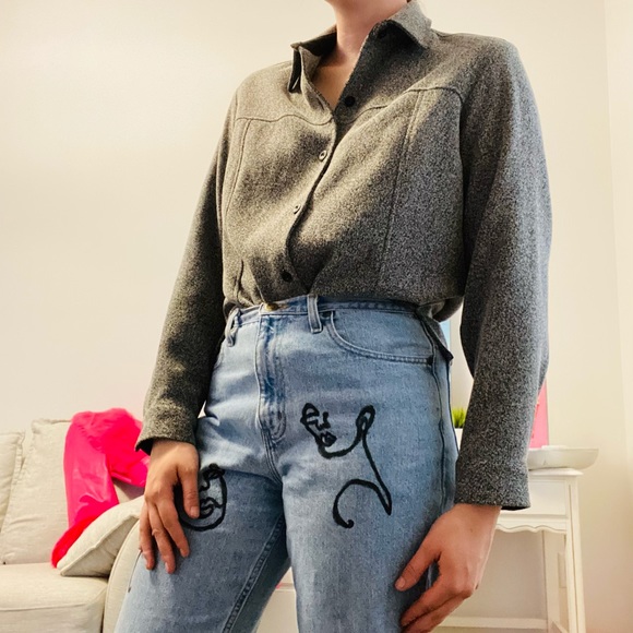 Tabi Button Up Jacket Size Mm - Picture 2 of 5